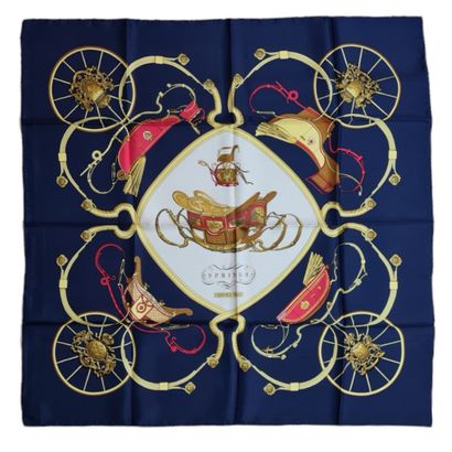 HERMES Paris made in France - CARRE in silk...