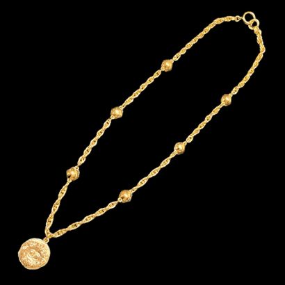 CHANEL by Karl Lagerfeld circa 1990 - GOLDEN...