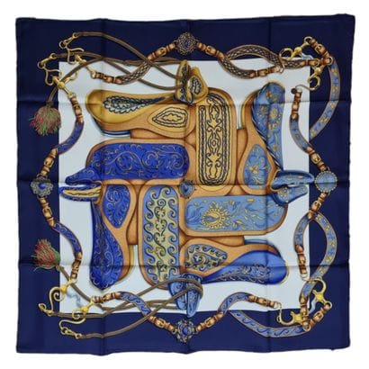 HERMES Paris made in France - CARRE in silk...
