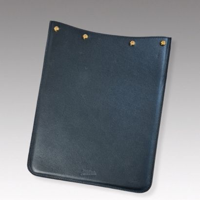 Jean Paul GAULTIER - IPAD CASE in black studded...