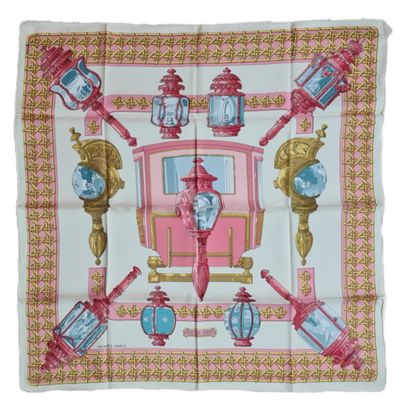 HERMES Paris made in France - CARRE in silk...