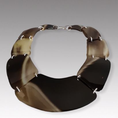 HERMES Paris made in Vietnam - TORQUE NECKLACE...