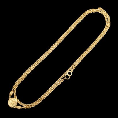 CHANEL by Karl Lagerfeld circa 1988 - GOLDEN...