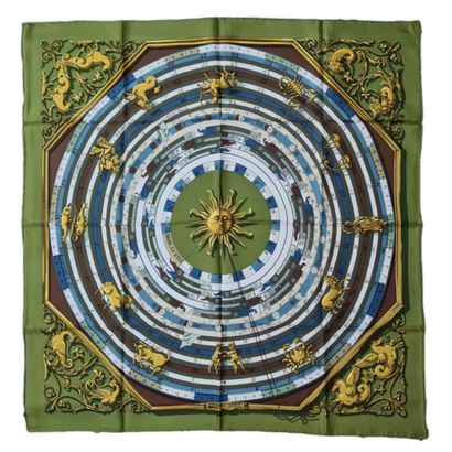 HERMES Paris Made in France - CARRE in silk...