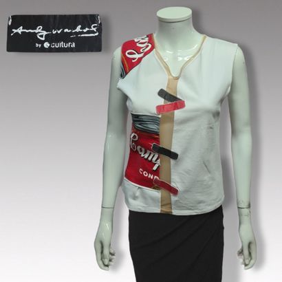 Andy Warhol by Cultura - Sleeveless top in...