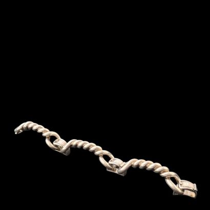 ANONYMOUS - BRACELET in silver 925 thousandths...