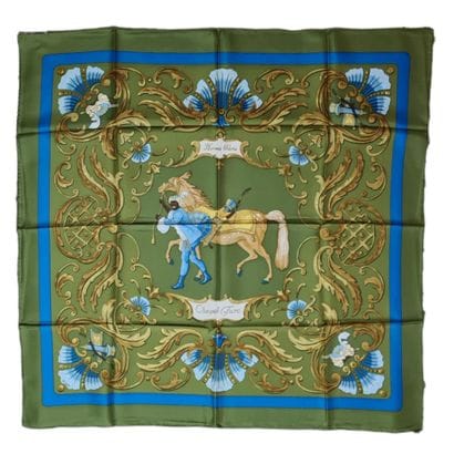 HERMES Paris made in France - CARRE in silk...