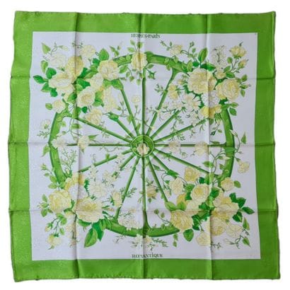 HERMES Paris made in France - CARRE in silk...