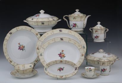 BERNARDAUD & CIE - LIMOGES - PARTIE DE SERVICE...