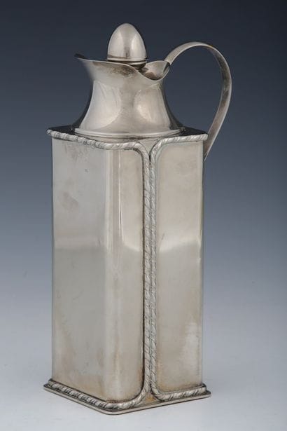THERMOS in silver plated metal - England...