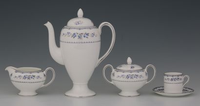 WEDGWOOD - MODEL GARDENIA - 15 PIECES COFFEE...