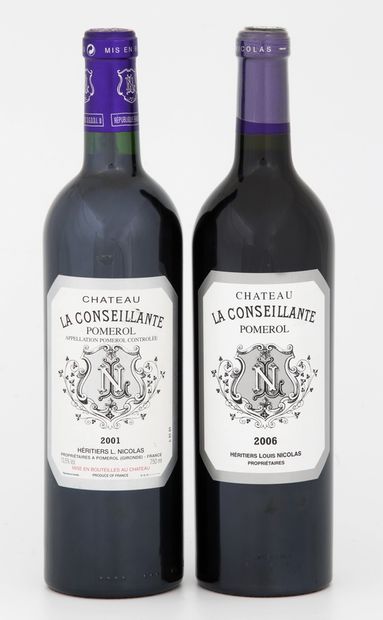 8 Bottles CHATEAU LA CONSEILLANTE - Pomerol

2006...