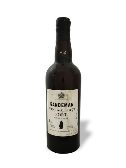 1 BOUTEILLE PORTO SANDEMAN VINTAGE 1957