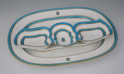 DANIELL LONDON - PLAT A VIANDE OVALE ET PLAT...