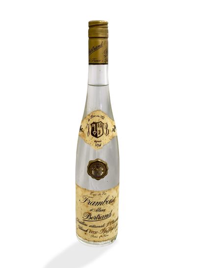 A BOTTLE OF RASPBERRY FROM ALSACE BERTRAND

70...