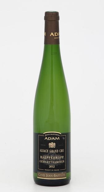 12 Bottles GEWURZTRAMINER CUVEE Jean-Baptiste...