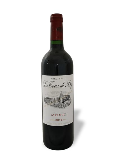 12 BOTTLES CHATEAU LA TOUR DE BY MEDOC 2...