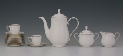 LENOX - MODEL HANNAH PLATINUM - 15 PIECES...