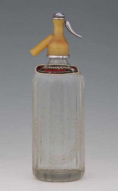 SCHWEPPES - SELZ WATER SIPHON - England Circa...
