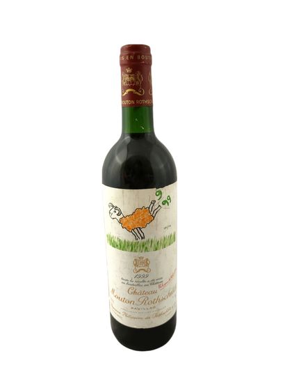 1 BOTTLE Château Mouton Rothschild

Paui...