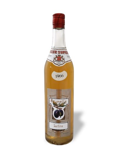 6 BOTTLES (70cl) PRUNELLE SURFINE 1966