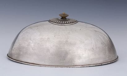 OVAL SERVICE CLOCHE probably England XIXth...
