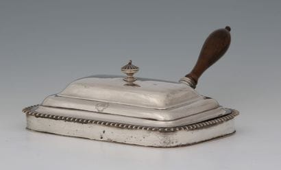 SMALL COVERED HOT WATER TANK LEVER in silver...