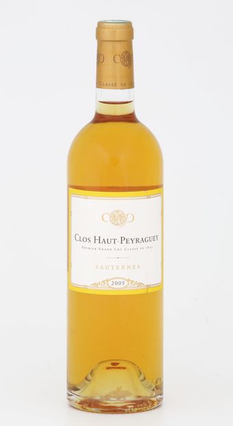 12 Bottles CLOS HAUT PEYRAGUEY - Sauternes

2005...