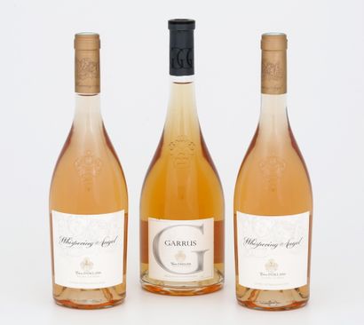 3 Bottles Caves d'Esclans Rosé Côte de Provence...