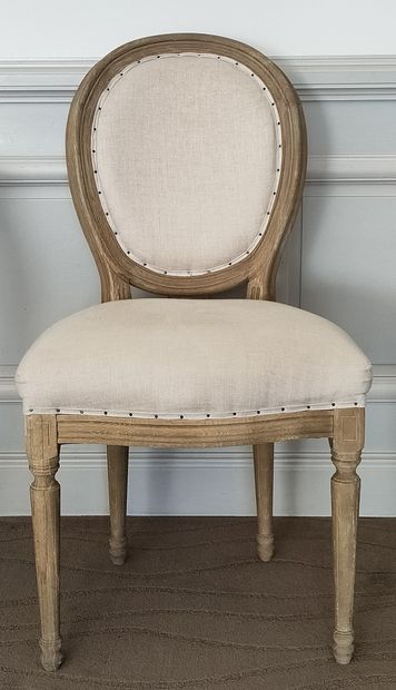 PAIRE DE TETE DE LIT de Style Louis XVI en...