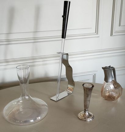 LOT D ACCESSOIRES DE TABLE comprenant :

-...