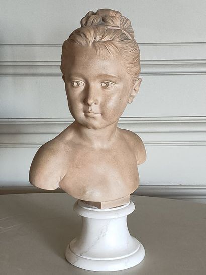 BUSTE de Louise Brongniart par HOUDON en...