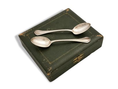 CHRISTOFLE - SET OF 12 COFFEE SPoons Circa...