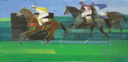 Camille HILAIRE (1916-2004)

The racetrack

OIL...