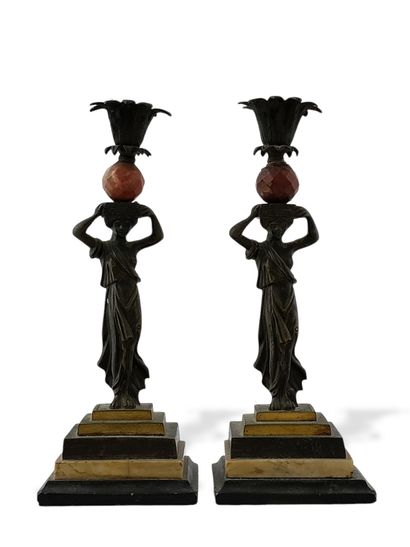 PAIR OF SMALL FLAMPS from the Beginning of...