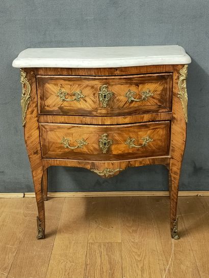 SMALL Louis XV style front and sides chest...