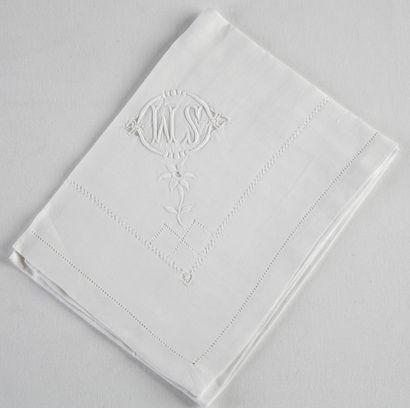 SET OF 11 TABLE CLOTHES Art Deco period in...