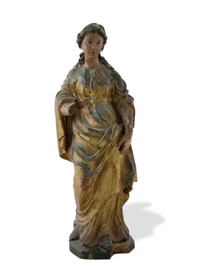 STATUTE OF A VIRGIN from the XVIIIth century...