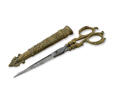 Late 19th Century brass and bronze handle...