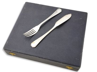 CHRISTOFLE - AMERICA MODEL - 12 FORKS AND...