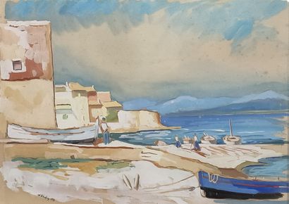 Alfred VACHON (1907- ?)

Saint Tropez - 1937

GOUACHE...