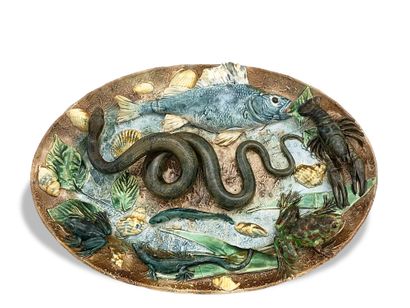 LONGCHAMP - DECORATIVE OVAL PLAT of the End...