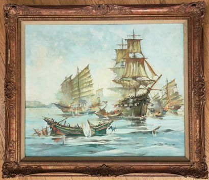 Alan J. BOWJER, XXth CENTURY

Naval combat...