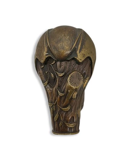 JAPAN MEIJI period (1868-1912) - Patinated...