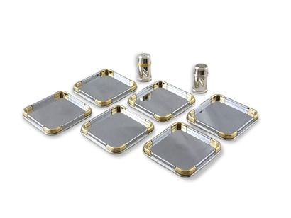 SUITABLE FOR SIX RECTANGULAR GLASS BASE with...