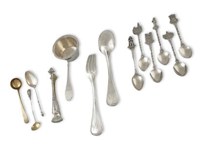LOT OF SILVER mainly for the table XXth Century...