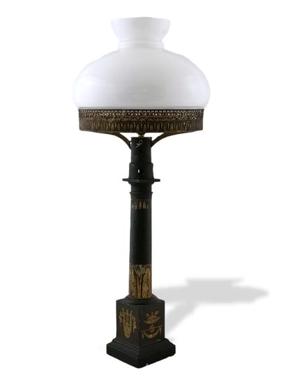 OIL LAMP of the Carcel type from the Empire...