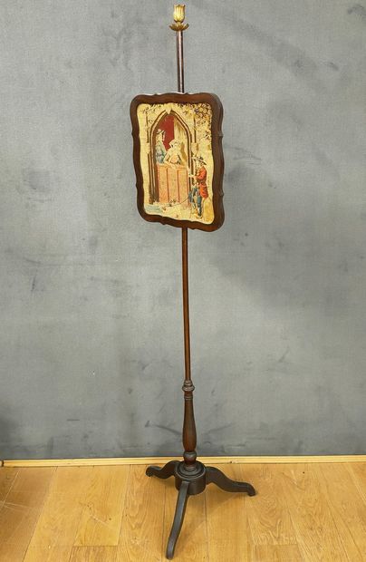 LAMPADAIRE A ECRAN d' poque Napoleon III...