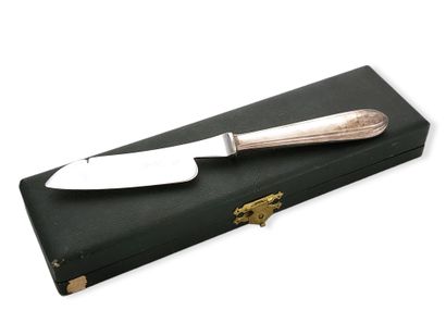 CHRISTOFLE - CHEESE KNIFE Circa 1940 with...