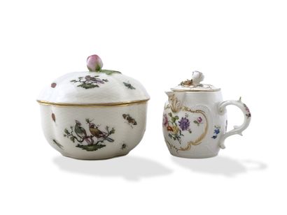 MEISSEN - SMALL COVERED CREMIER of Style...